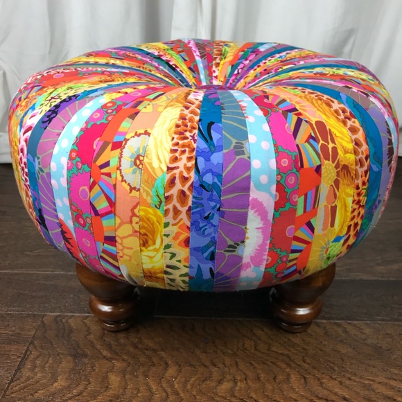 Other - Rainbow Footstool Ottoman